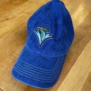 Vermont Lake Monsters Minor League Baseball Retro Signed hat cap  OS
